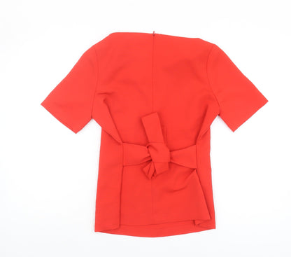 Marks & Spencer Red Women's Blouse Size 8