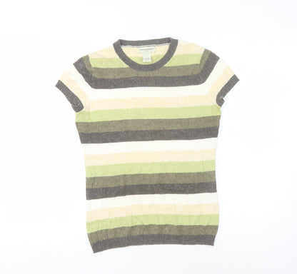 Banana Republic Women's Multicoloured Striped Pullover