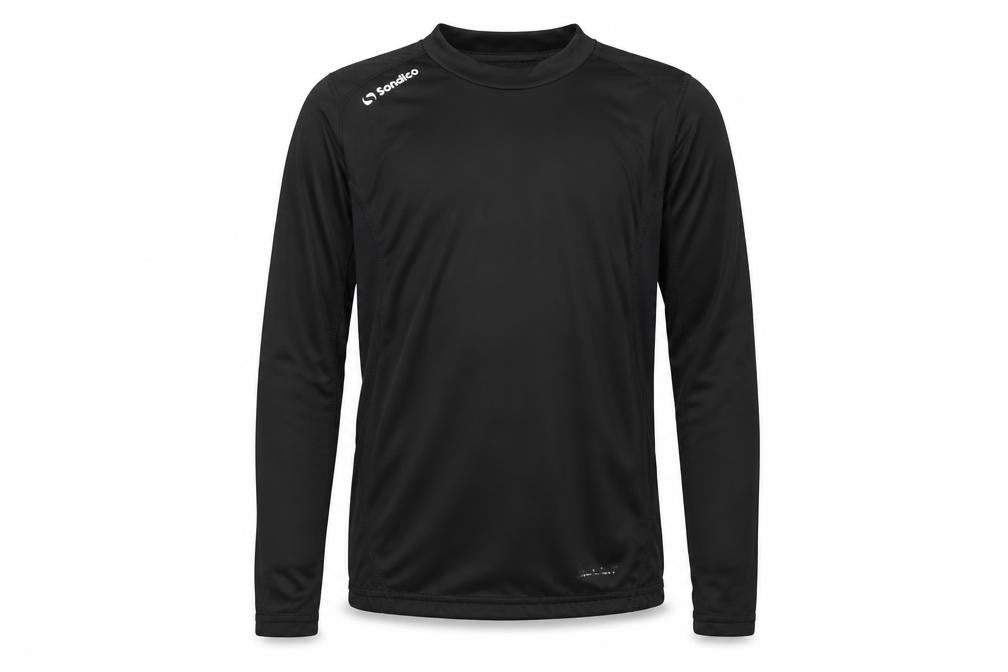 Sondico Boys Black Long Sleeve Pullover - 13 Years