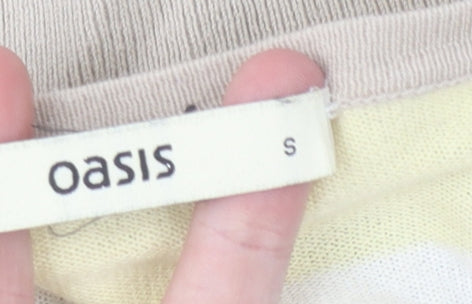 Oasis Women's Multicoloured Striped Cardigan S