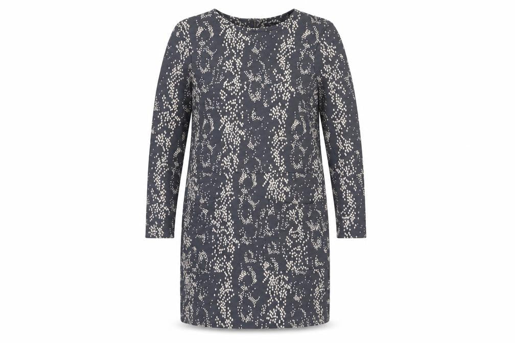 French Connection Women's Grey Dress Size 12