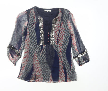 RJR.John Rocha Women's Multicoloured Sequin Tunic Blouse