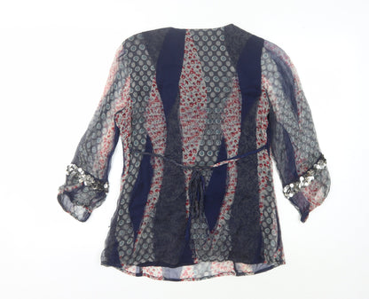 RJR.John Rocha Women's Multicoloured Sequin Tunic Blouse