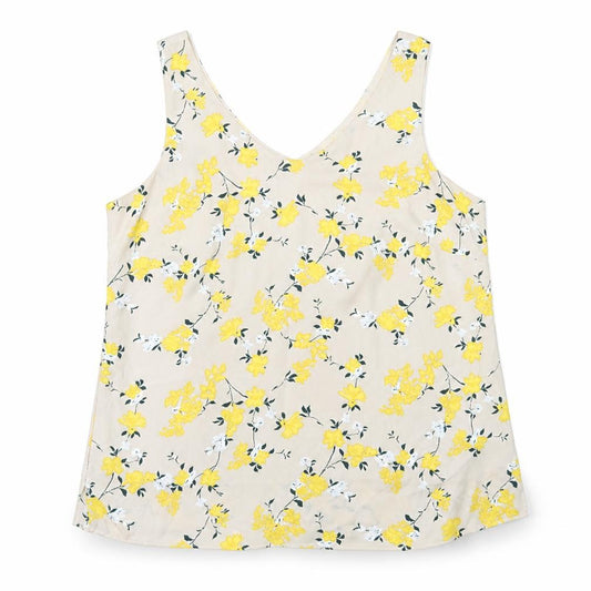 Principles Women's Beige Floral Camisole Tank Size 18