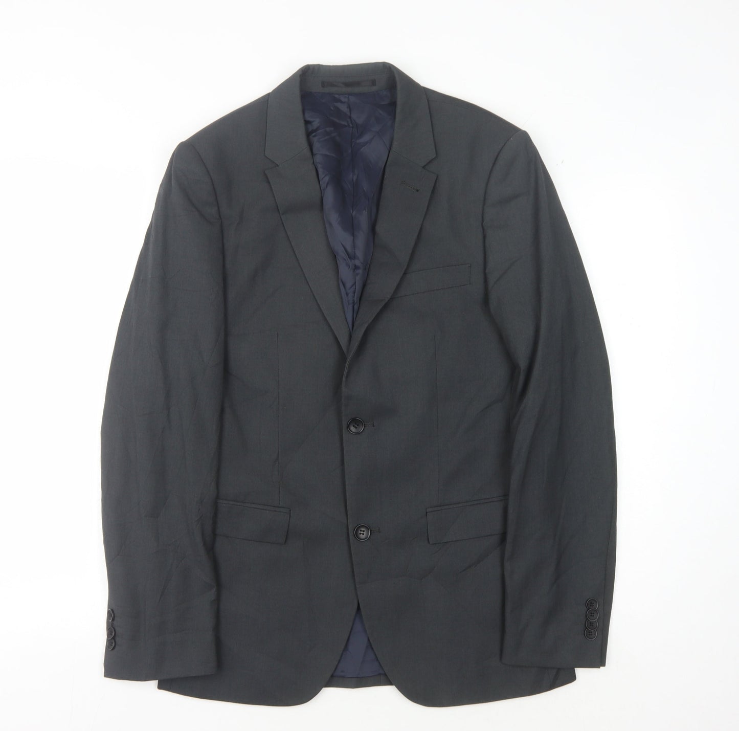 Topman Men's Grey Blazer, 36R Formal, Excellent Condition