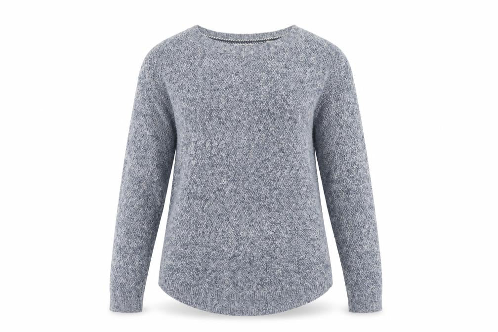 Fat Face Women's Blue Knit Pullover Jumper UK 6