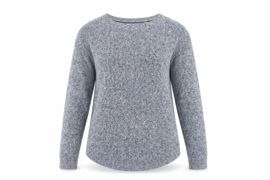 FatFace Women's Blue Knit Pullover Jumper UK 6