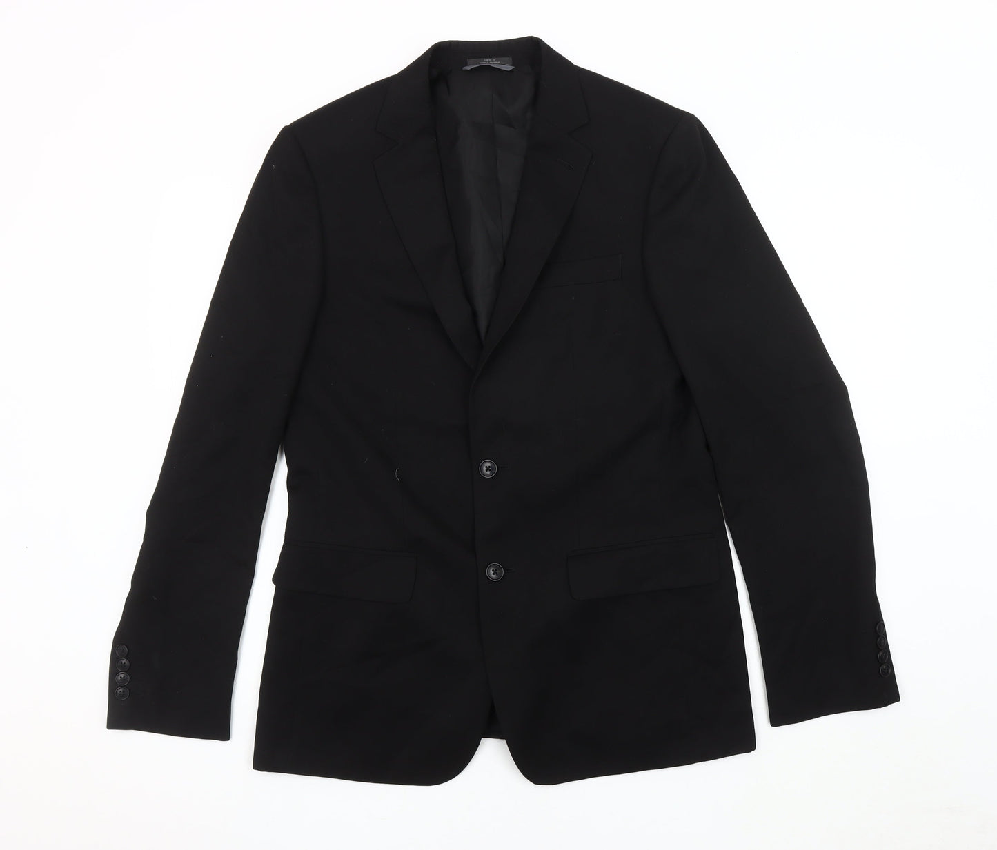 Marks and Spencer Men's Black Slim Fit Blazer M 38L