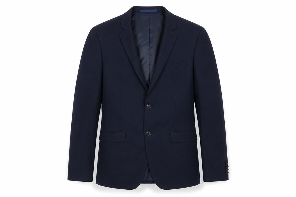 Topman Men's Blue Regular Fit Blazer Jacket 40R