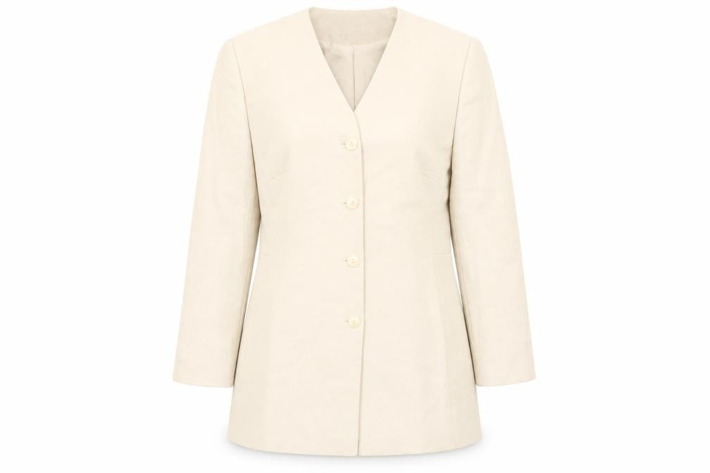 Debenhams Women's Beige Suit Jacket, Size 14, Classic Fit
