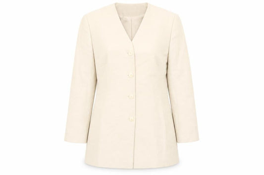 Debenhams Women's Beige Suit Jacket, Size 14, Classic Fit