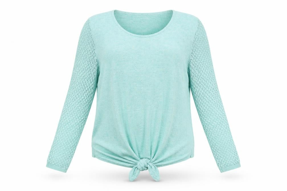 Fat Face Women's Green Pullover Jumper Size 4