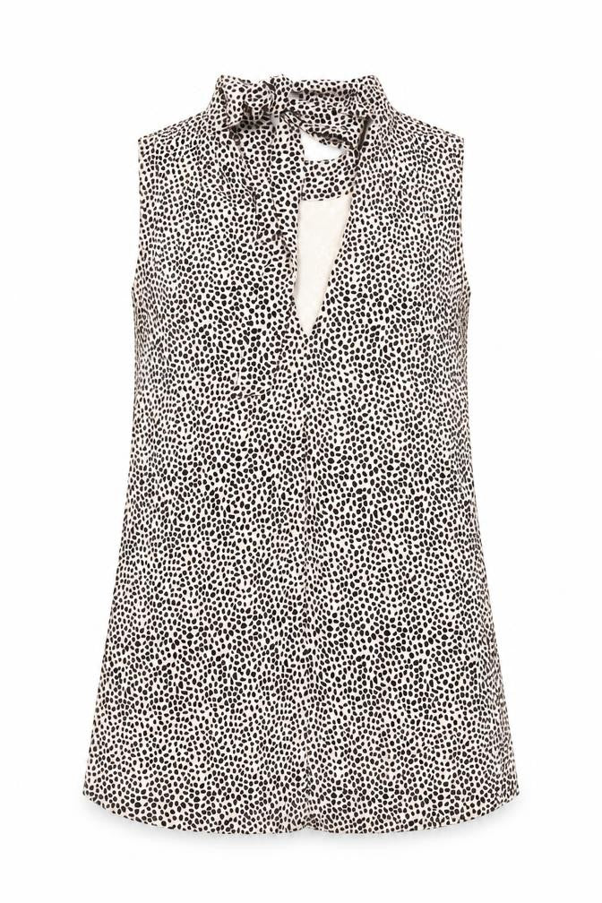 River Island Women's Beige Halter Blouse Size 8