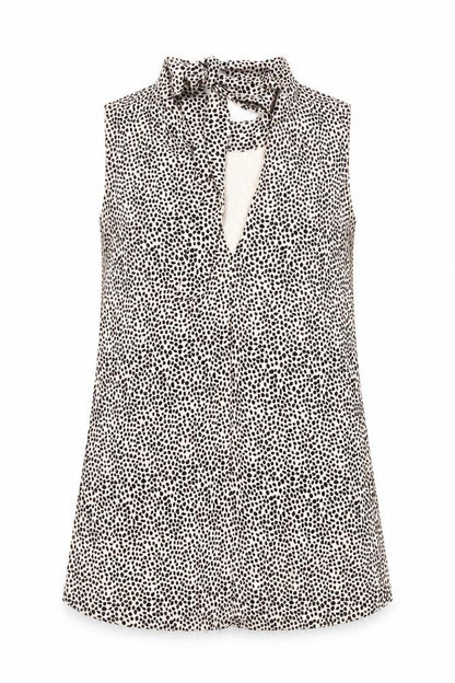 River Island Women's Beige Halter Blouse Size 8