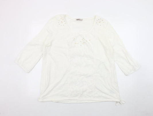 Marks and Spencer Women's White Blouse Size 20