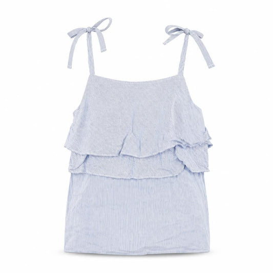 Next Blue Striped Camisole Tank Top Women's Size 6