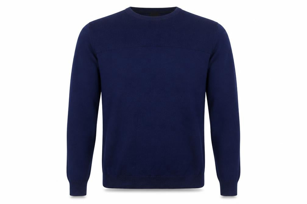 Kin by John Lewis Men's Blue Crew Neck Pullover Jumper L