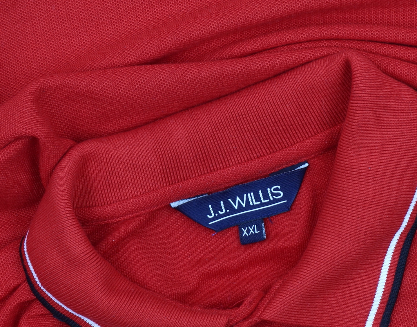 J.J. Willis Men's Red 2XL Polo Shirt