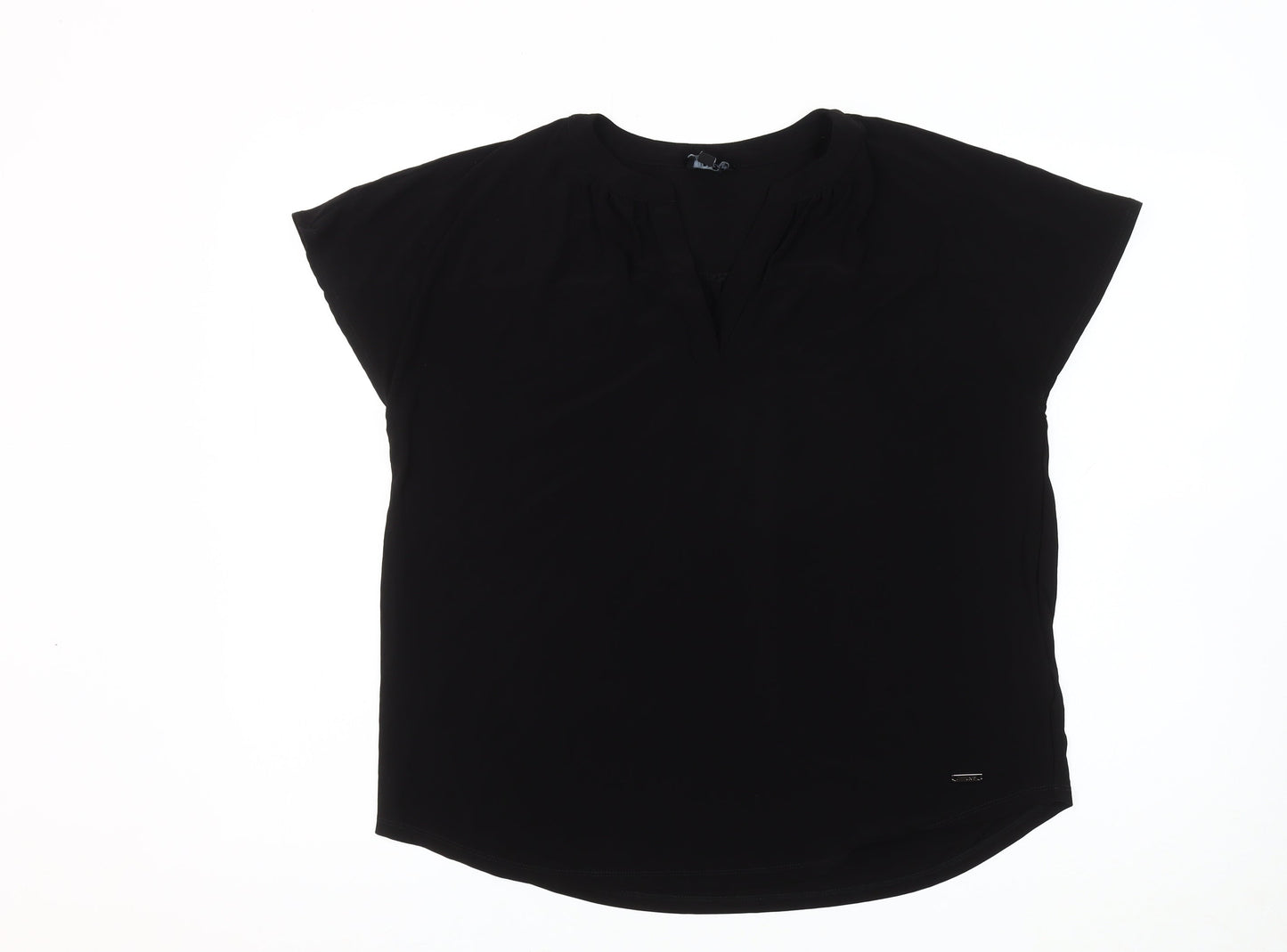 Jones New York Women's Black Blouse Size L
