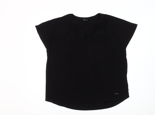 Jones New York Women's Black Blouse Size L