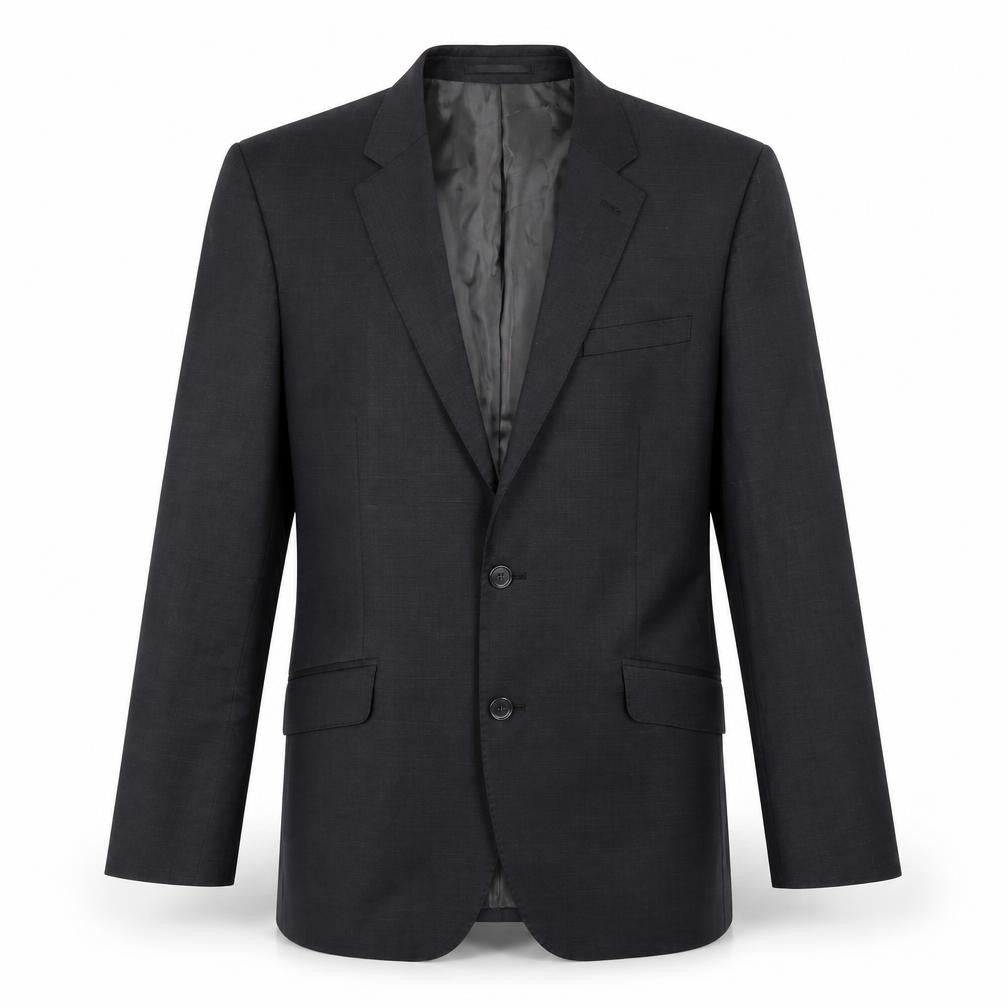 T.M. Lewin Men's Grey Wool Blazer Size 40, Formal, Excellent