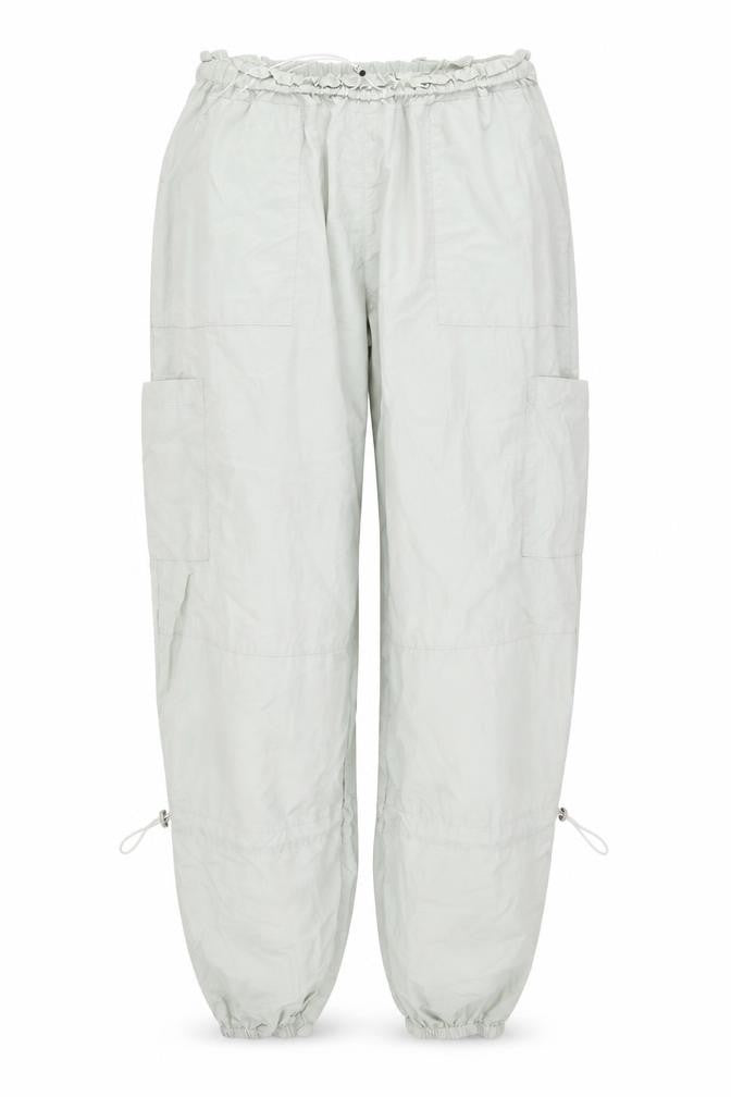 White Fox Women's Grey Windbreaker Trousers S