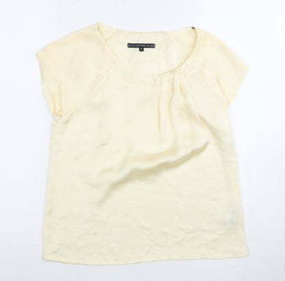 Additional front view of Betty Jackson Black Women's Beige, size 8, Solid Top