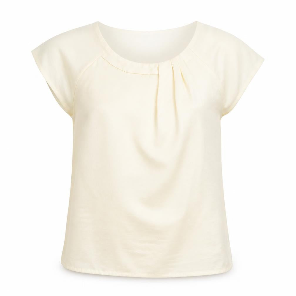 Betty Jackson Black Women's Beige Size 8 Solid Top