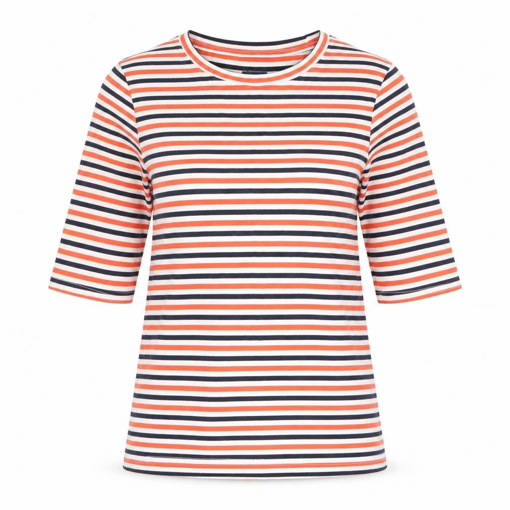Crew Clothing Women Multicoloured Striped Top Size 12