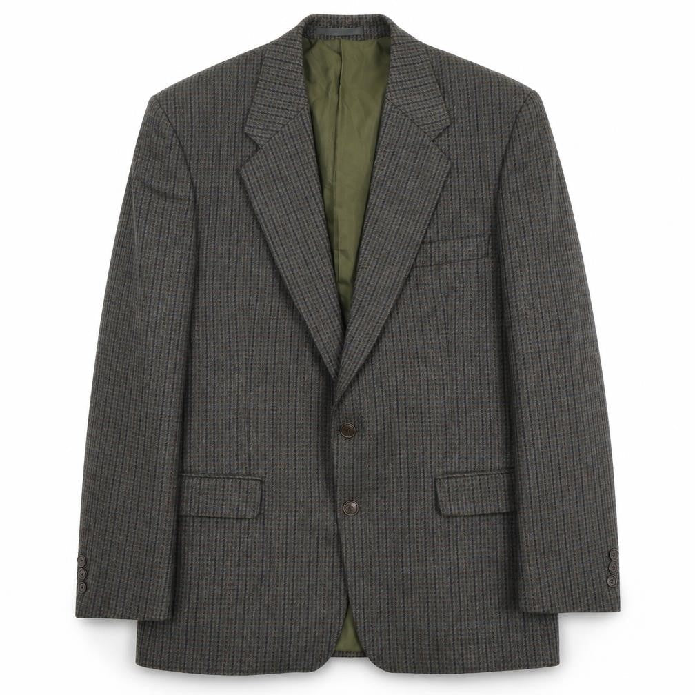 Four Seasons Men's Brown Check Blazer Size 42R
