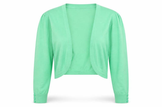 Monsoon Women's Green Cardigan, Size L, Cotton Knit