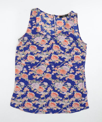 Oasis Women's Floral Blouse, Multicoloured, Size 8