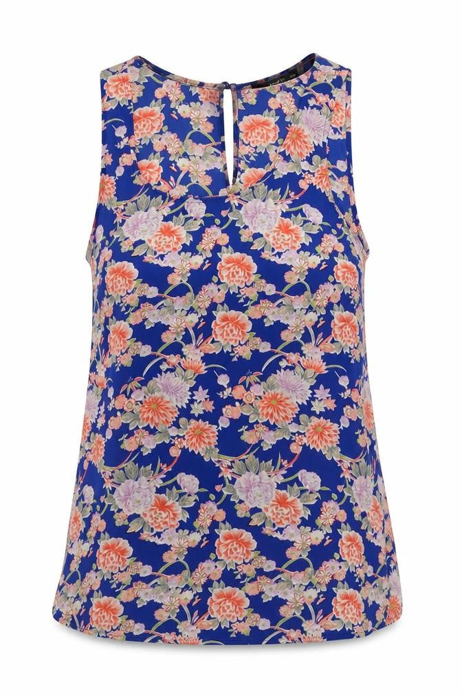 Oasis Women's Floral Blouse, Multicoloured, Size 8