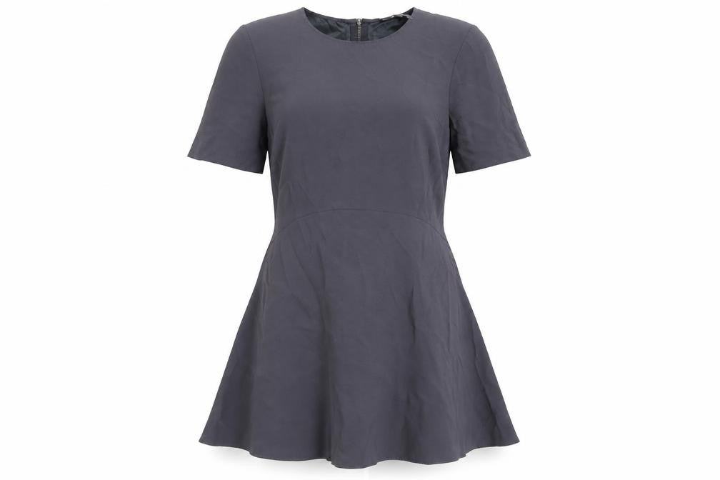 Phase Eight Women's Grey Short Sleeve Dress Size 12