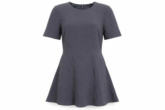 Phase Eight Women's Grey Short Sleeve Dress Size 12