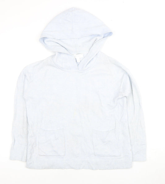 Lounge Women's Ivory XS Hooded Jumper with Pockets