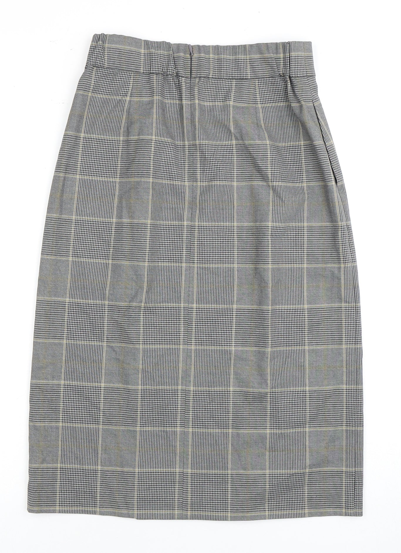 Uniqlo Women's Check Pencil Skirt XS Multicoloured