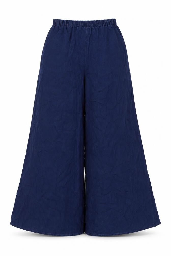 MNG Women's Blue Wide-Leg Trousers XS