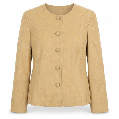 Viyella Women's Brown Blazer, Size 10, Regular Fit, Lined
