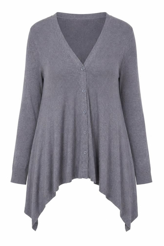 Marks & Spencer Women's Blue Cardigan, Size 16, V-Neck