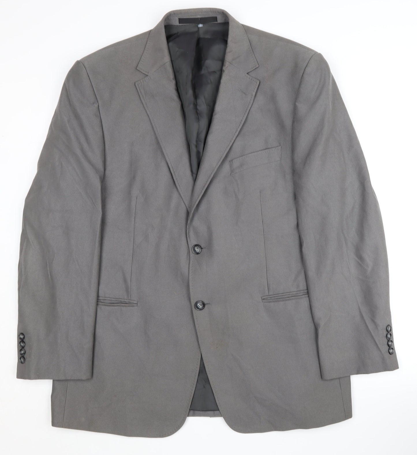 Marks and Spencer Men's Grey Blazer 42R Chest
