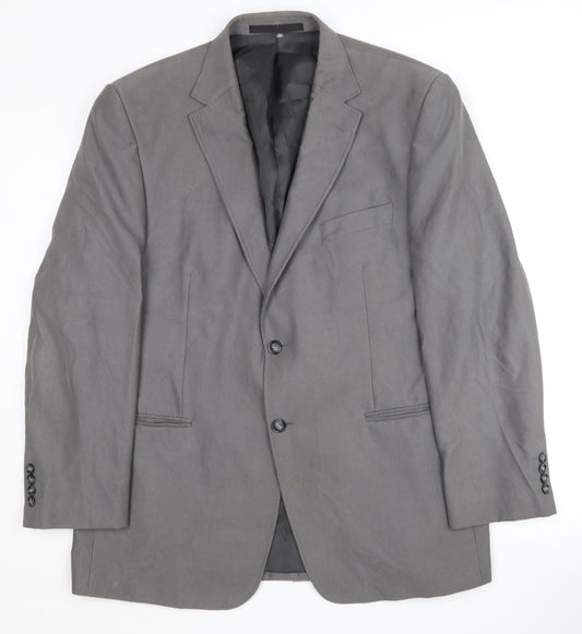 Marks and Spencer Men's Grey Blazer 42R Chest