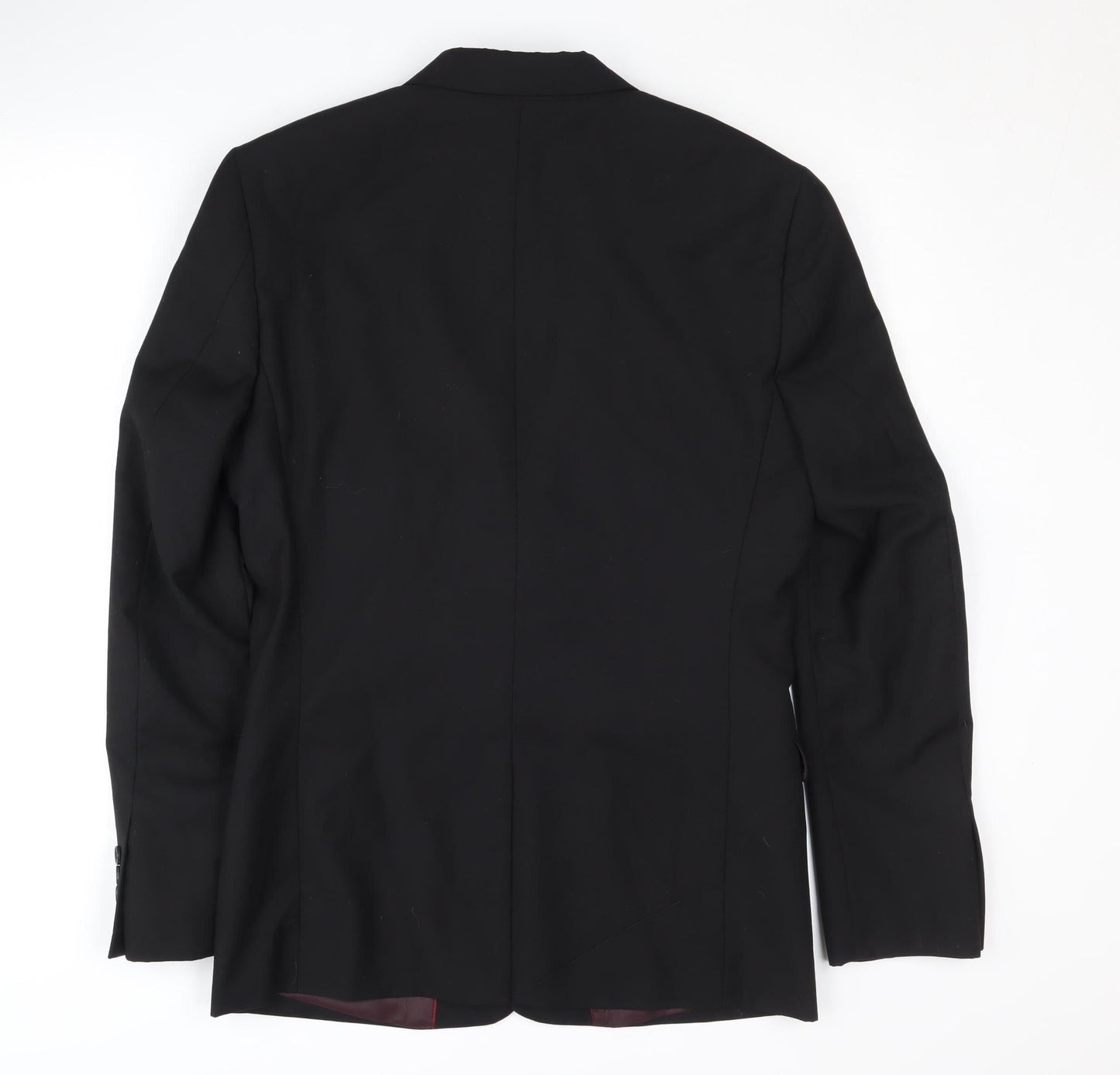 Topman Men's Black Skinny Blazer 38R Formal