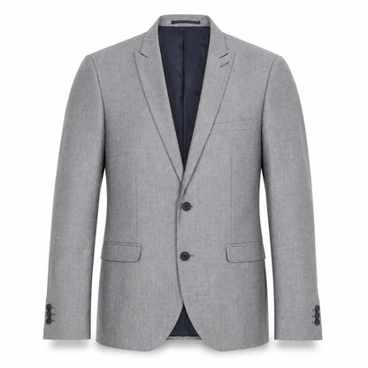 Next Men's Grey Blazer, Size 40, Regular Fit, Office