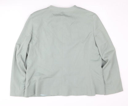 Back view of Cotswold Collections Green Women’s, size UK 18, Suit Jacket
