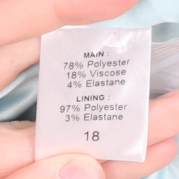 Brand and care label for Cotswold Collections Green Women’s, size UK 18, Suit Jacket