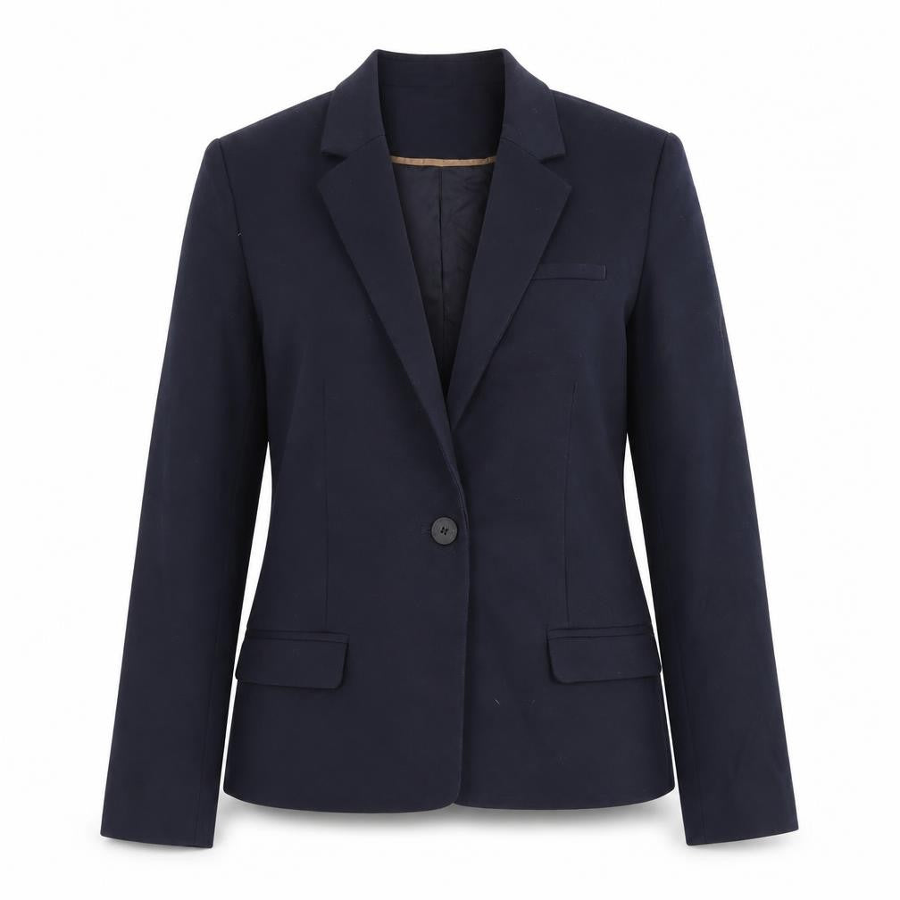 MNG Women's Blue Blazer, Size 8, Business Classic