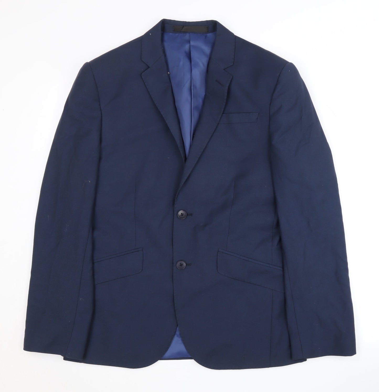 Marks and Spencer Men's Blue Blazer, 36 Short, Classic Style