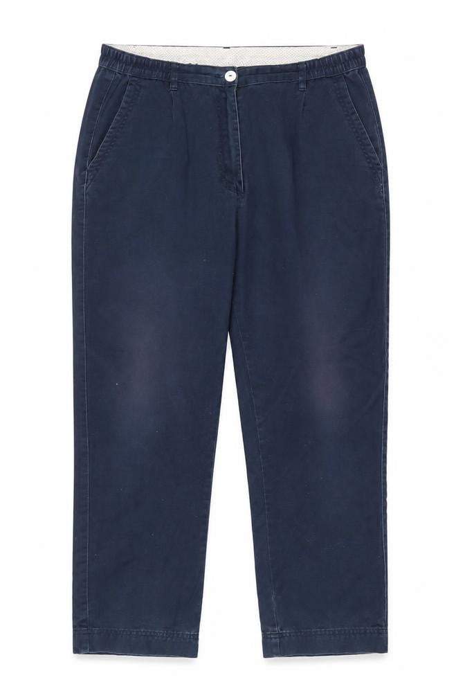 Hawkshead Women's Blue Chino Trousers, Size 14 Slim