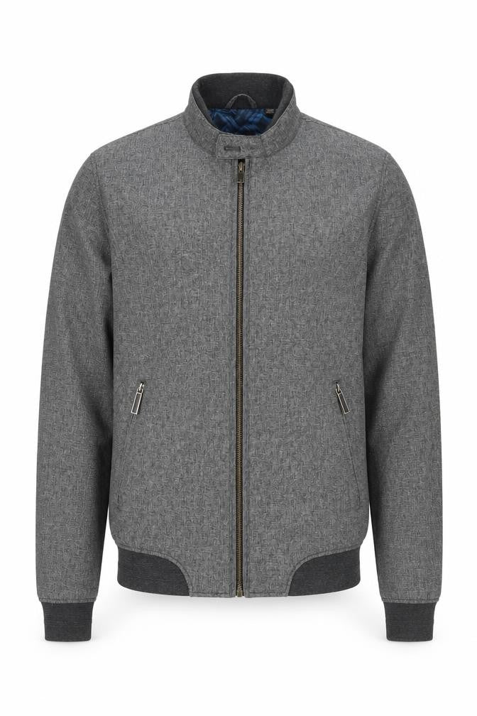 Ted Baker Men's Grey Regular Fit Jacket, Size S